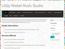 Tablet Screenshot of libbywiebelmusicstudio.com